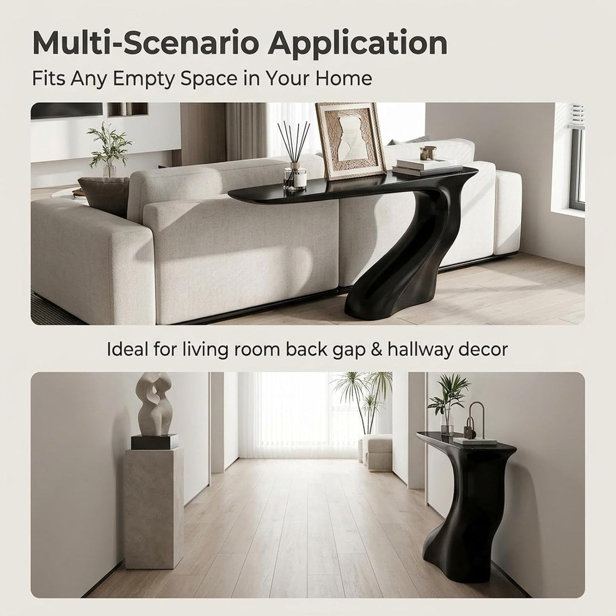 Fiberglass Modern Console Table