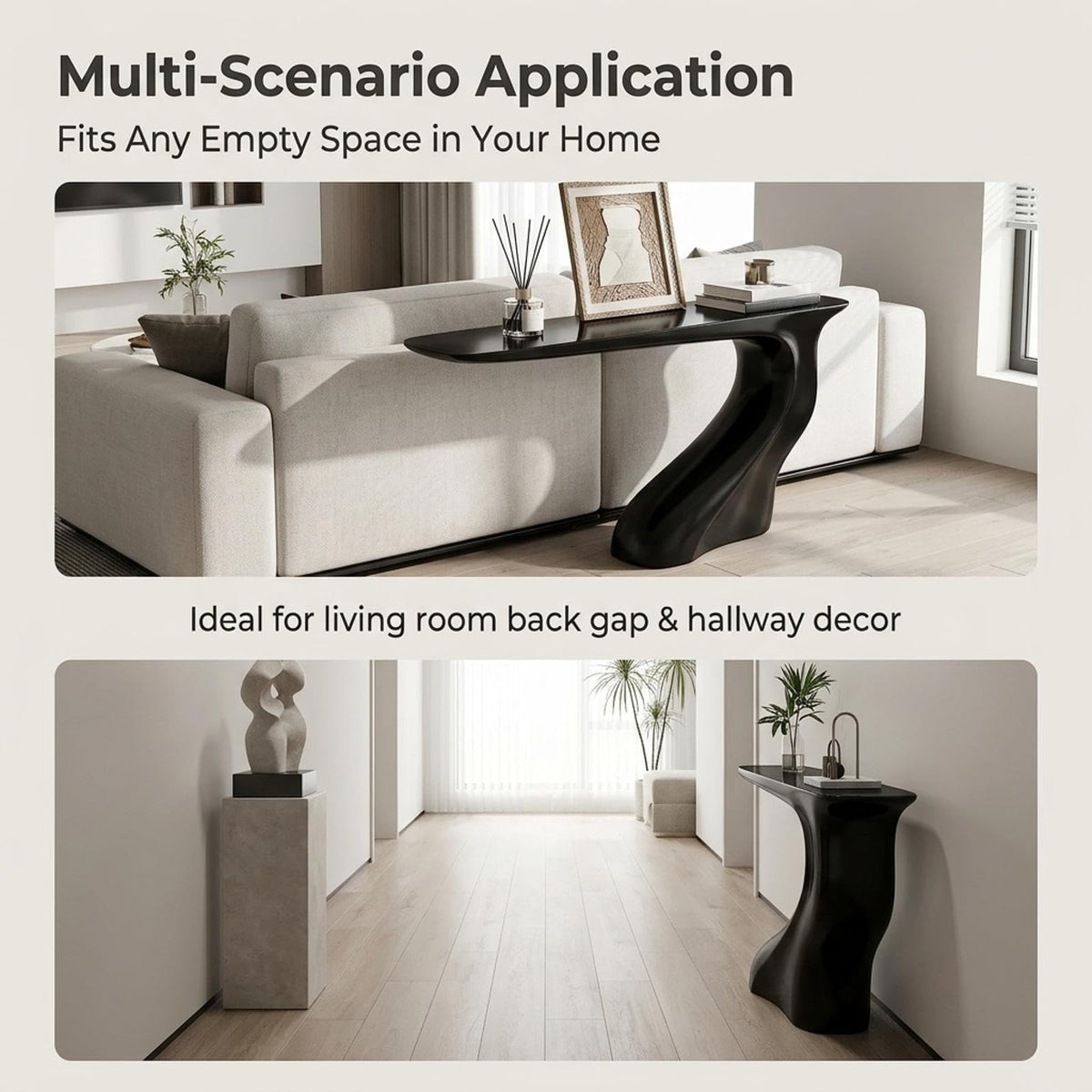 Fiberglass Modern Console Table
