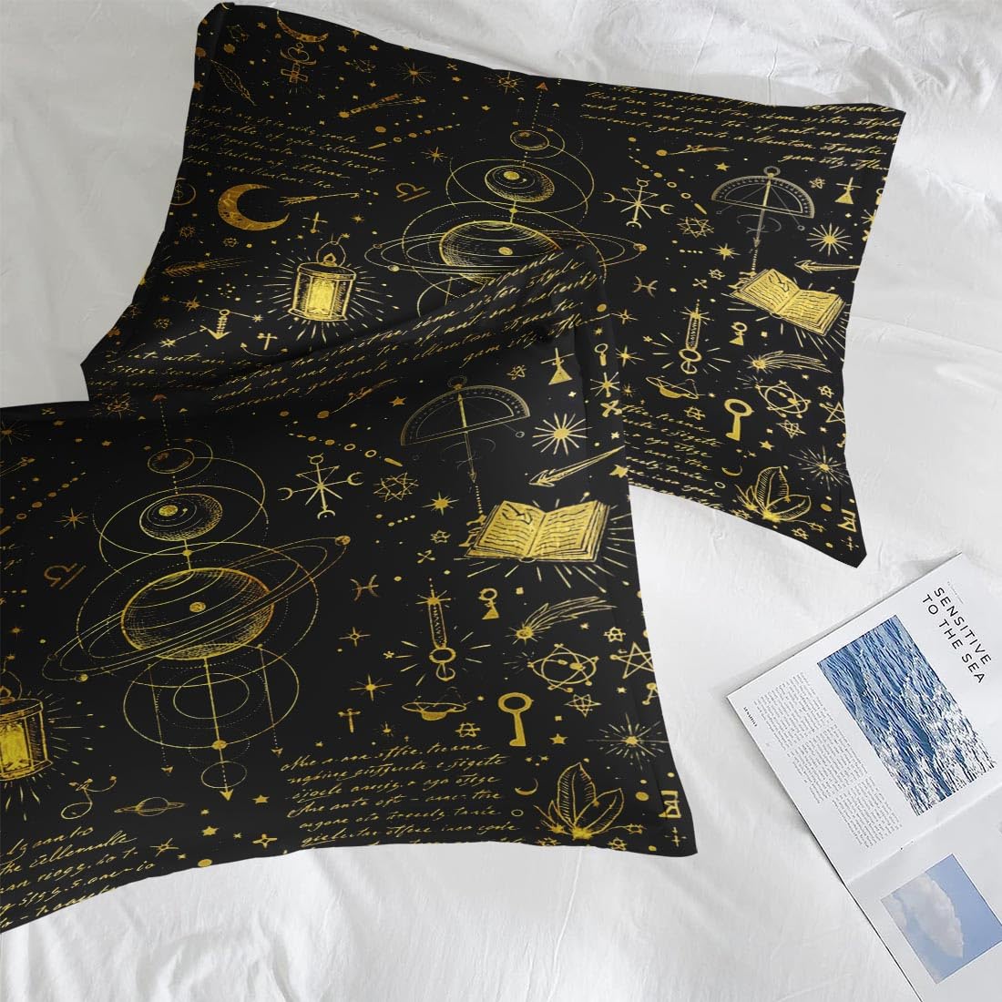 Pamnest Queen Comforter Set, 3 Pieces African Floral Bedding, All Season