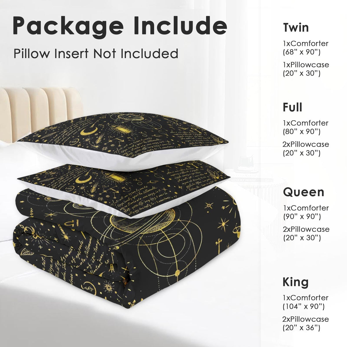 Pamnest Queen Comforter Set, 3 Pieces African Floral Bedding, All Season