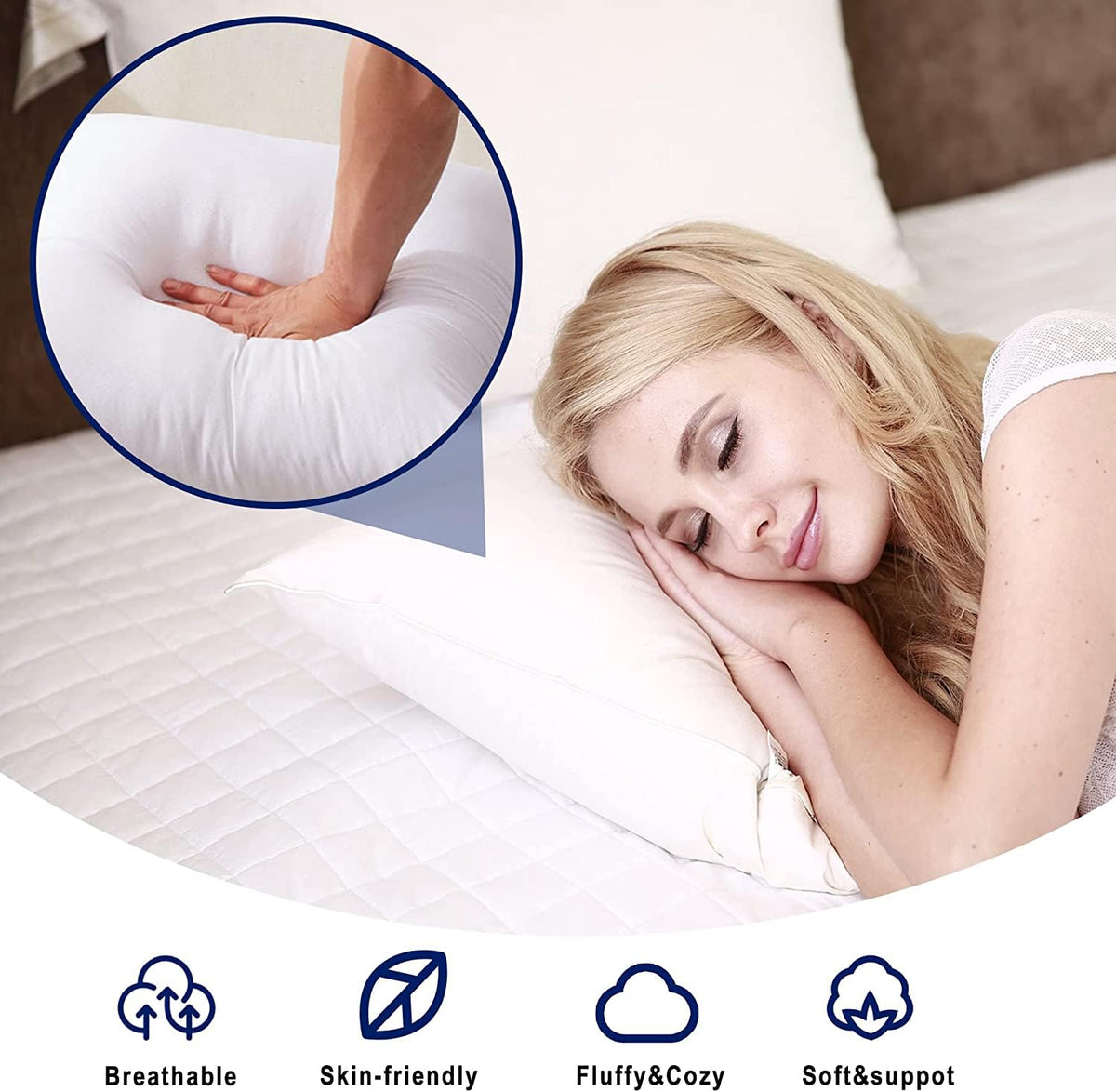 Down-Alternative Pillow Inserts