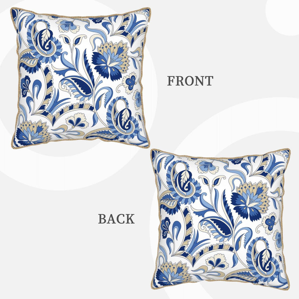 Velvet Animal & Floral Print Pillow Covers