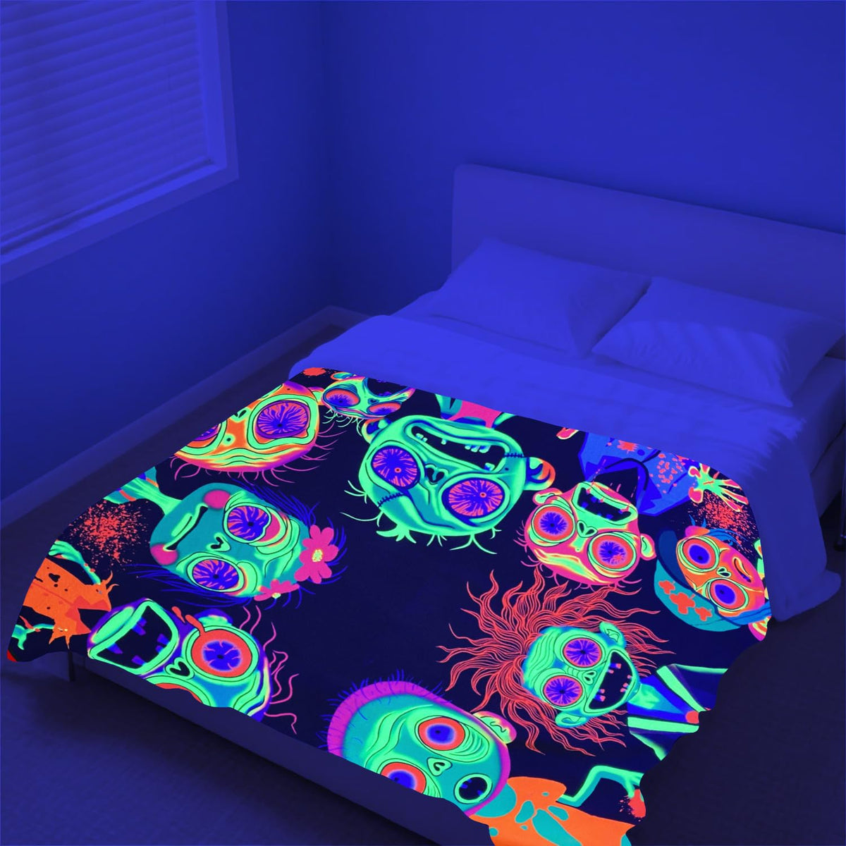 Reversible Boho Woven Throw Blanket