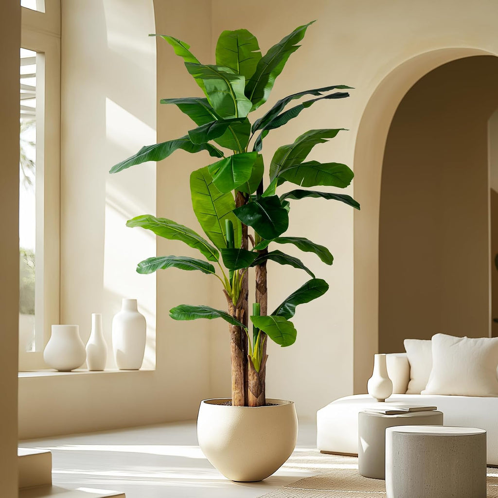 Erimda 9FT Artificial Banana Tree