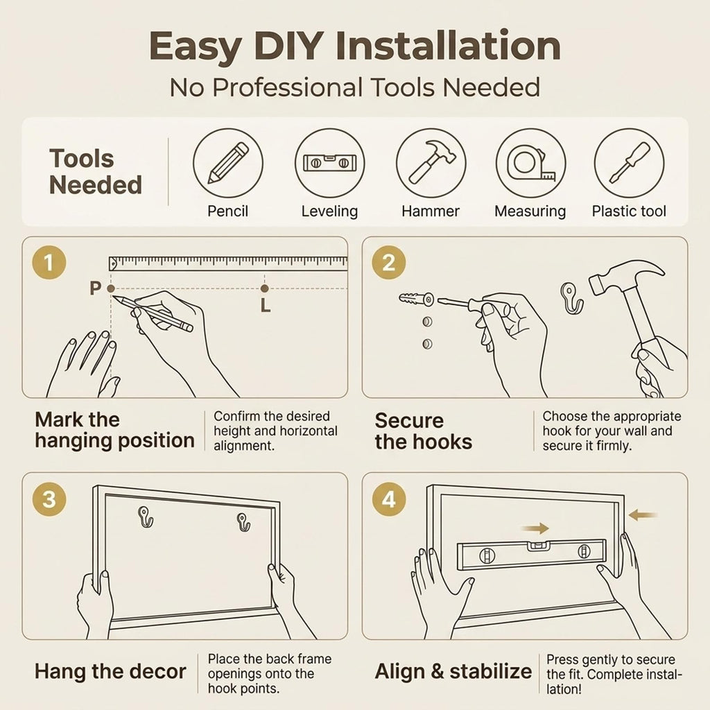 3D Sandstone Wall Art with LED Lighting