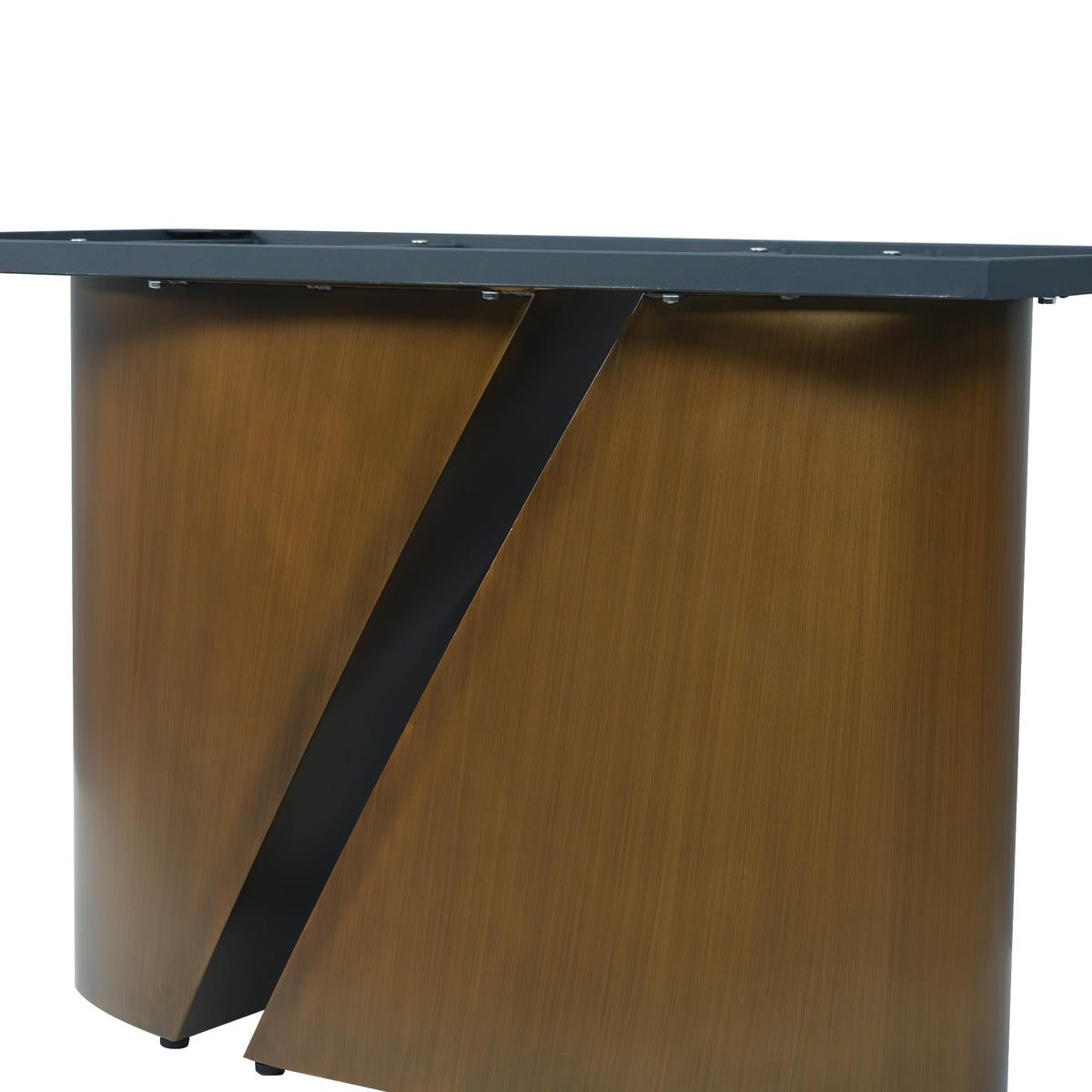 White Sintered-Stone Dining Table