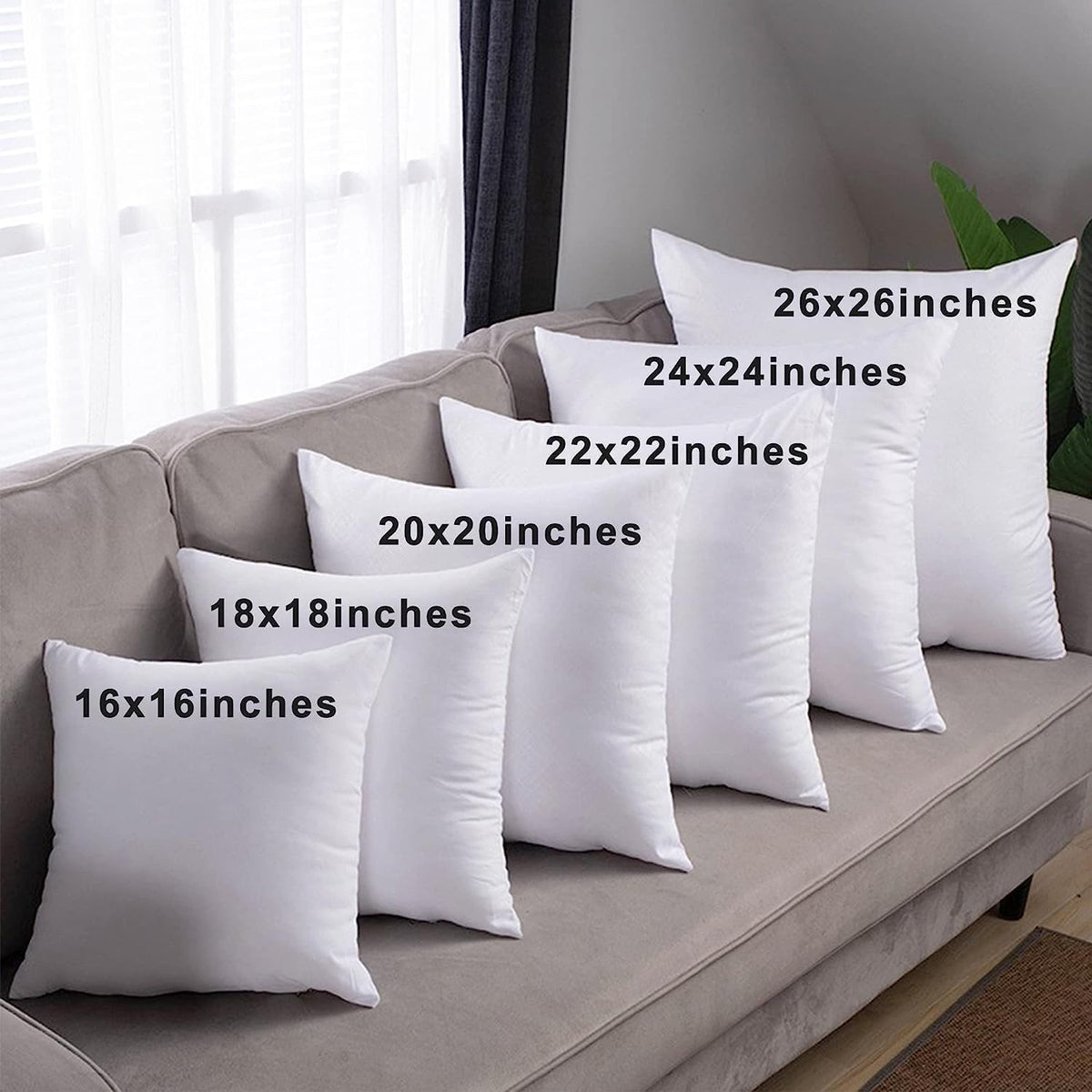 Down-Alternative Pillow Inserts
