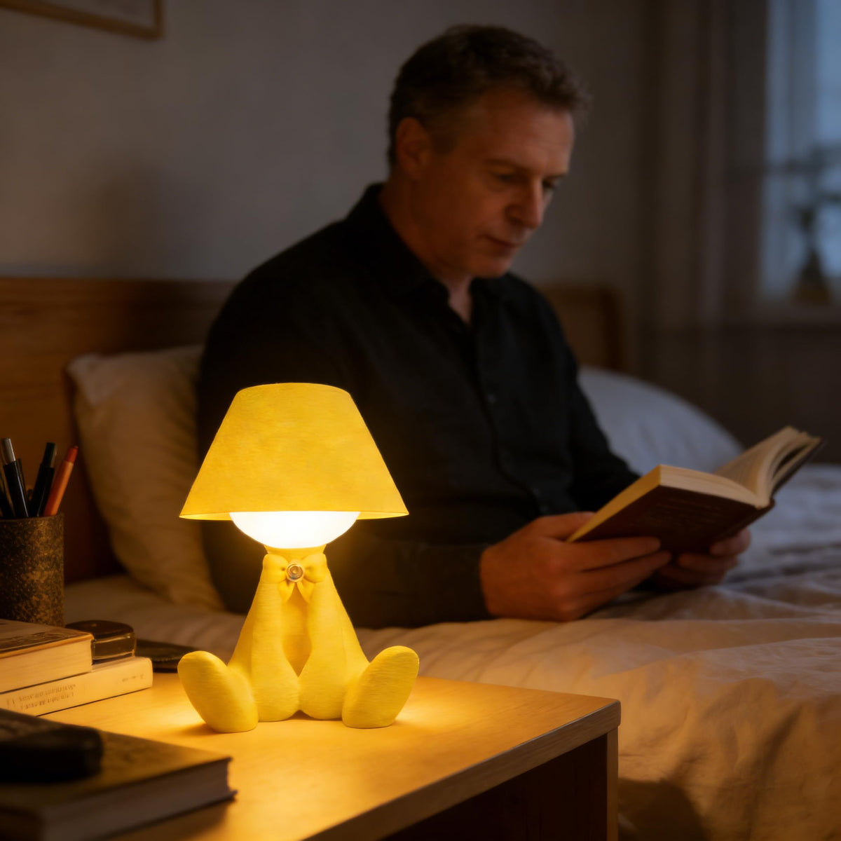 Bedside Touch Control Table Lamp LED Desk Lamp 3 Way Dimmable Modern Night Light for Home Living Room Office Decor