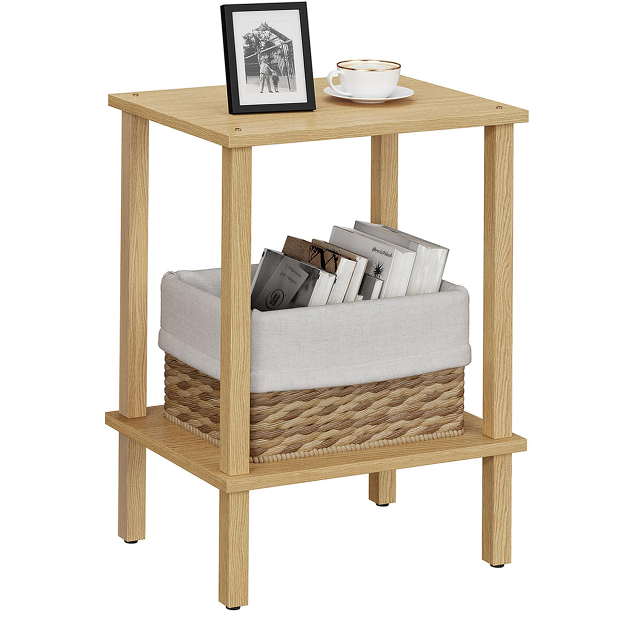 Two-Tier End Table Set