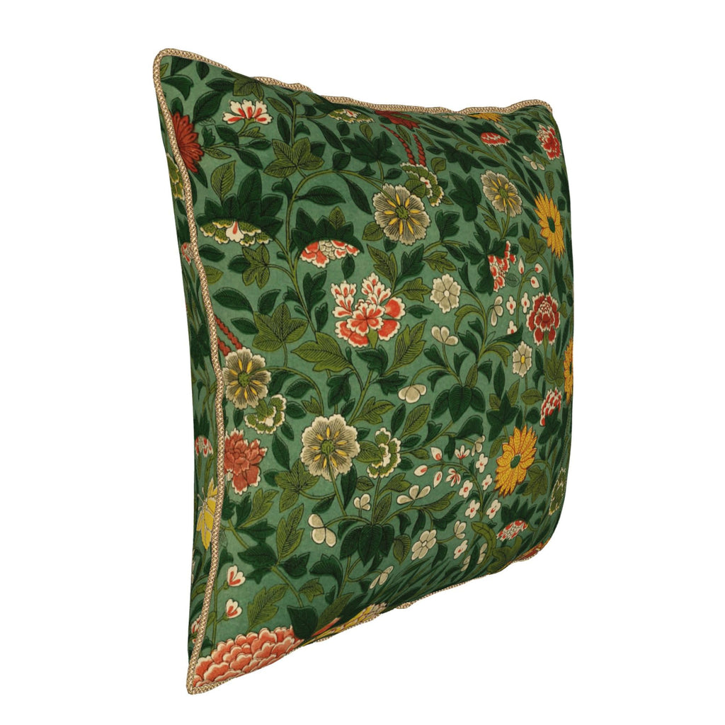 Velvet Animal & Floral Print Pillow Covers