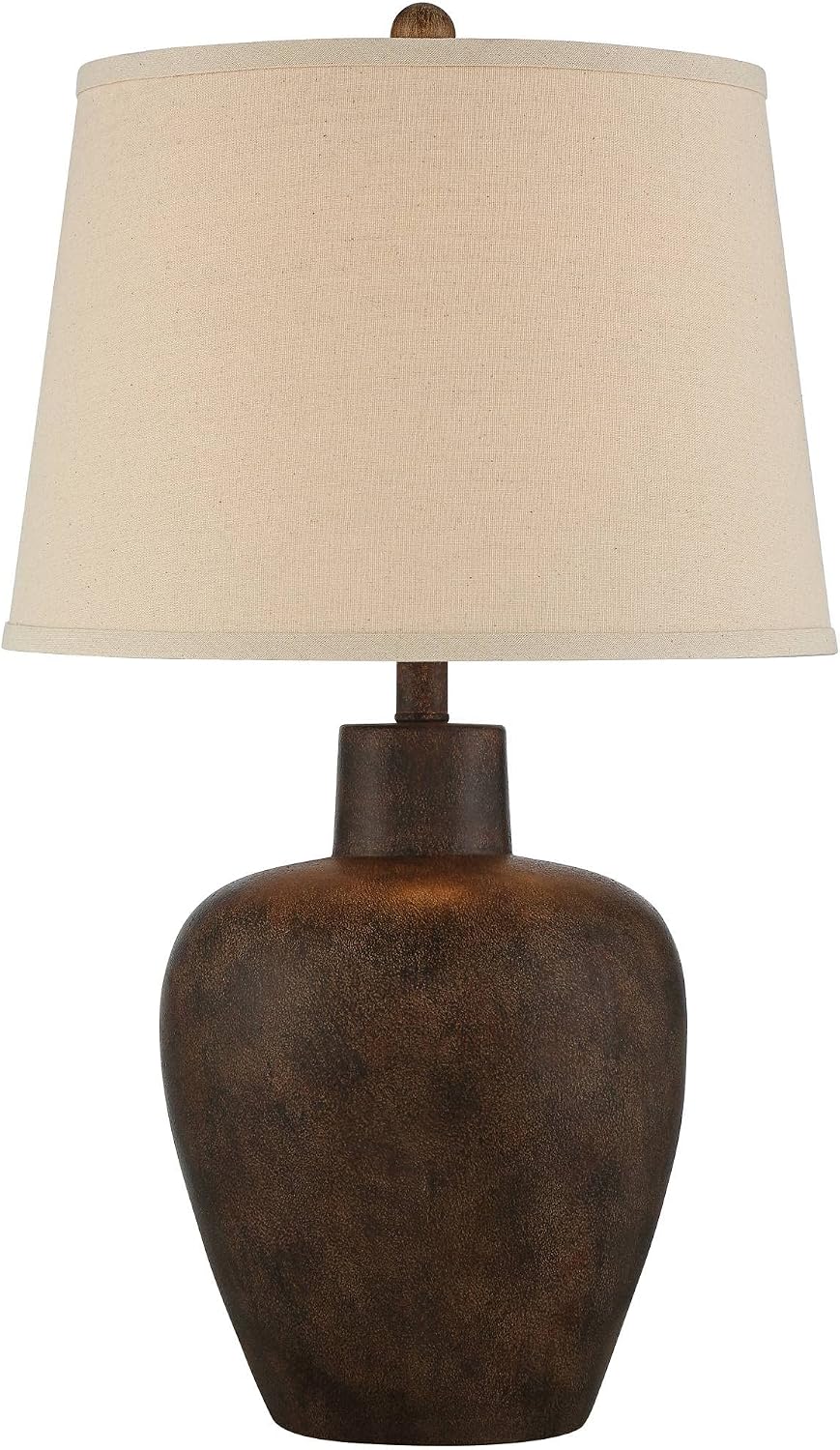Glenn 27" Tall Table Lamps Set of 2 Terra Cotta Farmhouse Southwest Rustic