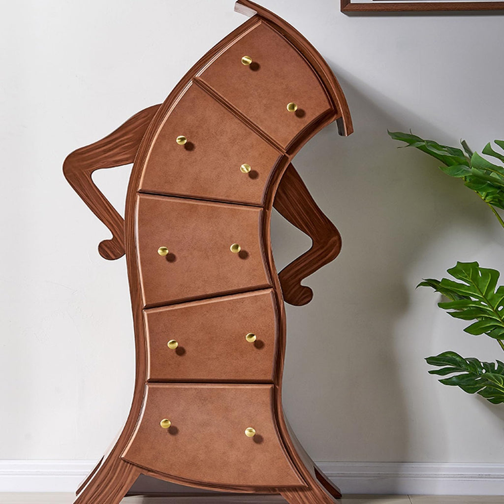 Bedroom Cabinet Creative Chest of Drawers Bedroom Storage Cabinet Decorative Shaped(02)