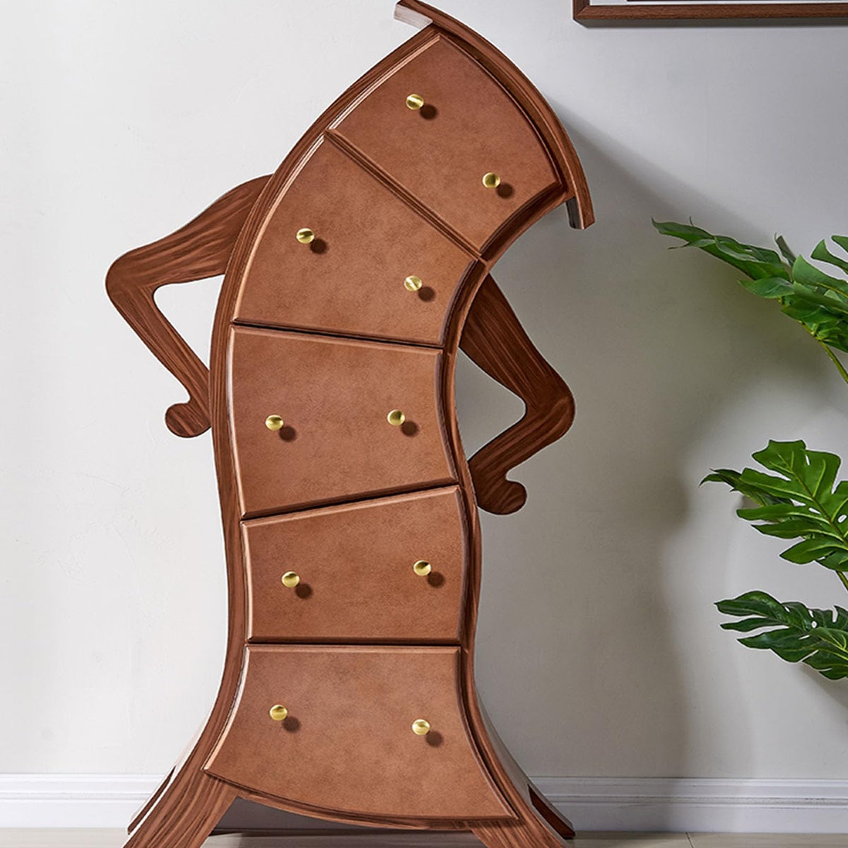 Bedroom Cabinet Creative Chest of Drawers Bedroom Storage Cabinet Decorative Shaped(02)