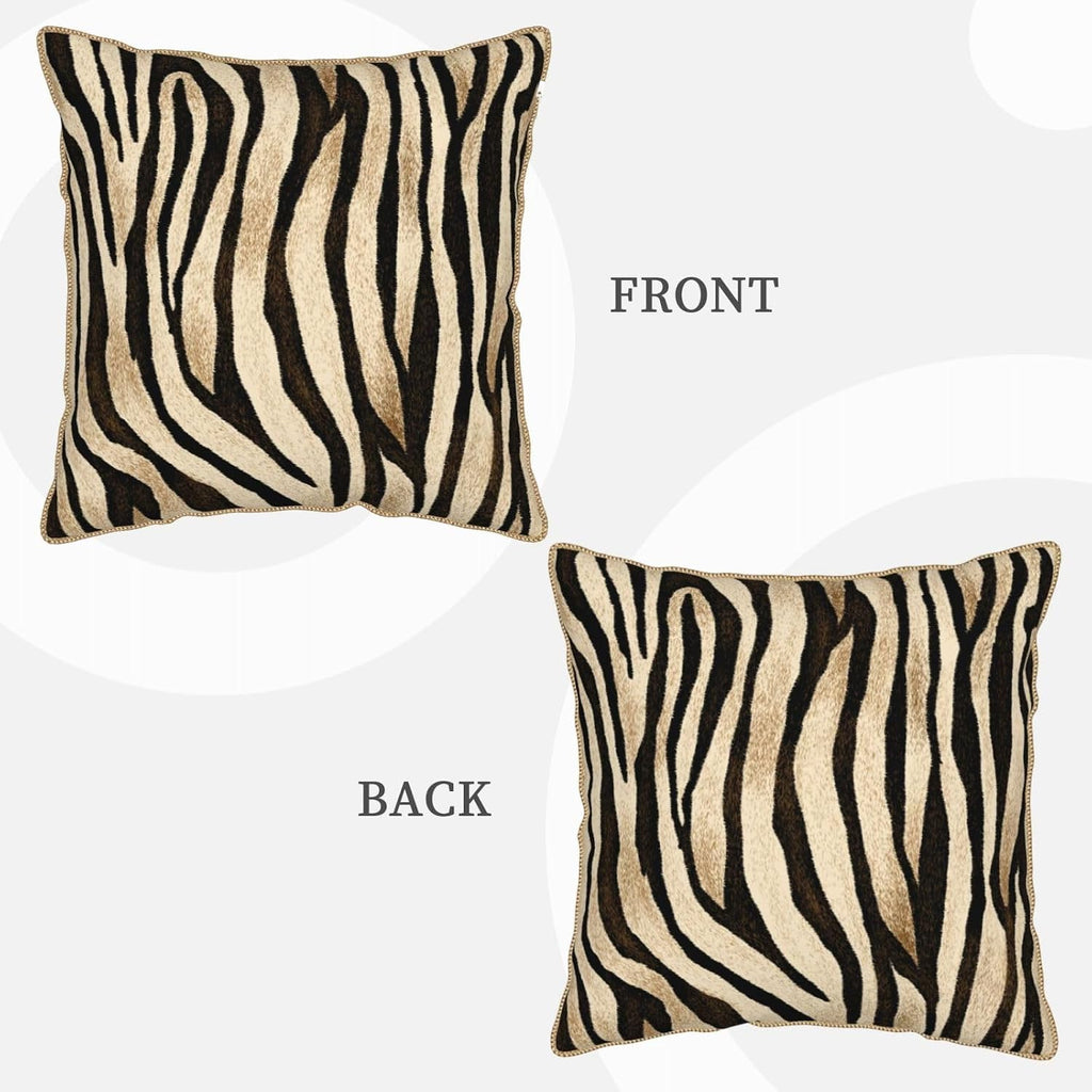 Velvet Animal & Floral Print Pillow Covers
