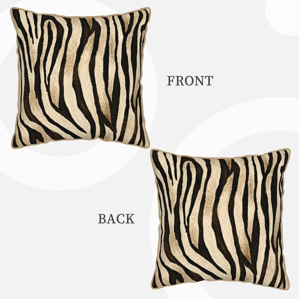 Velvet Animal & Floral Print Pillow Covers