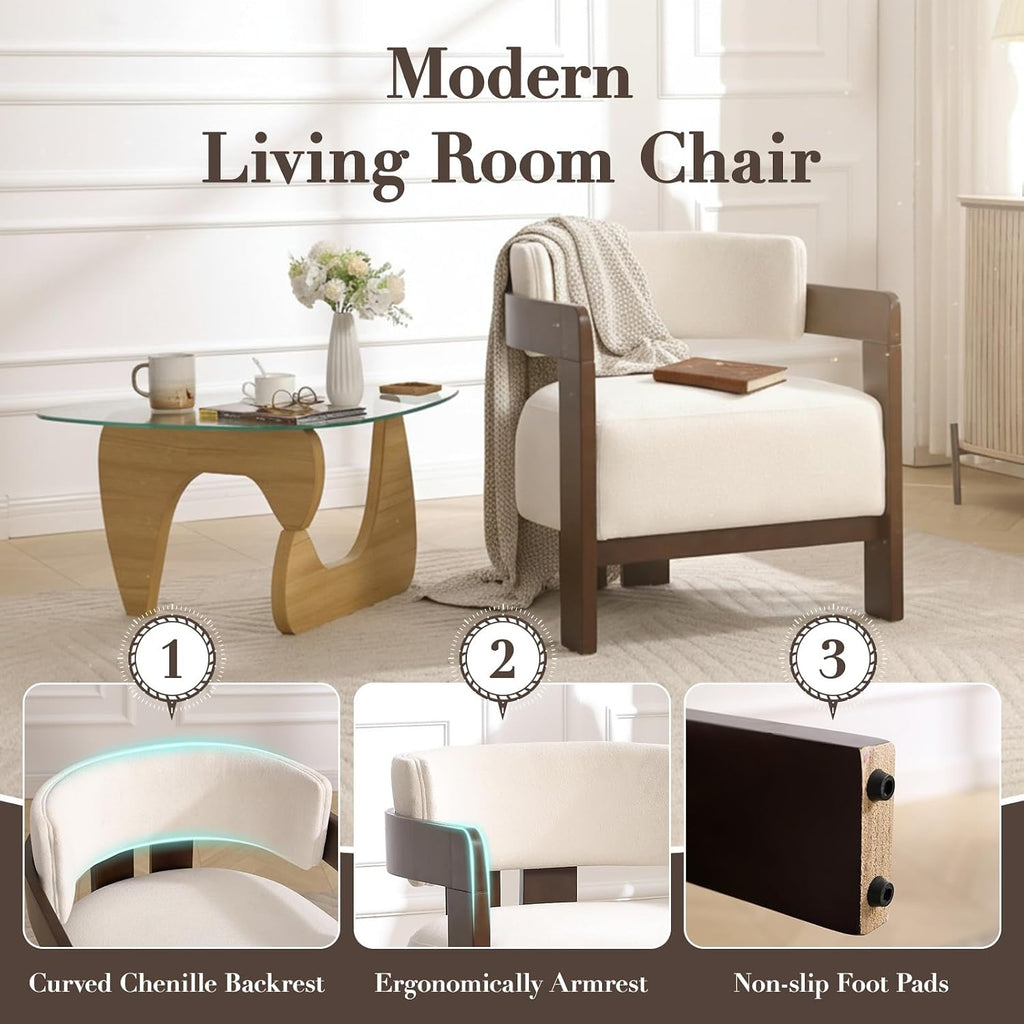 Ya-Home Modern Accent Chair Set of 2