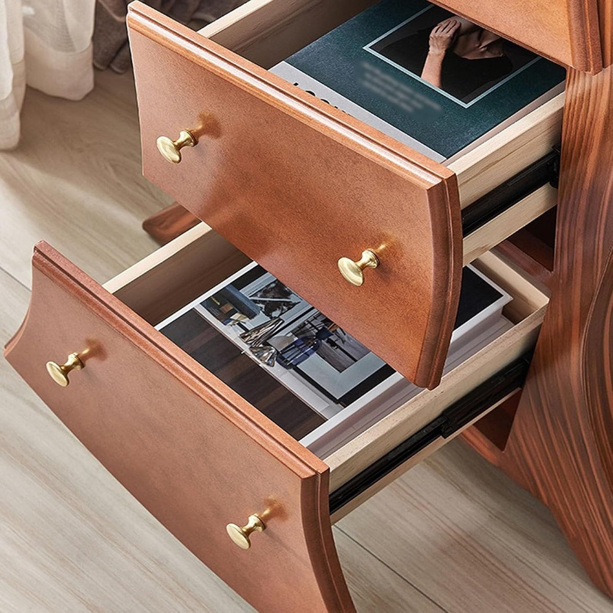 Bedroom Cabinet Creative Chest of Drawers Bedroom Storage Cabinet Decorative Shaped(02)