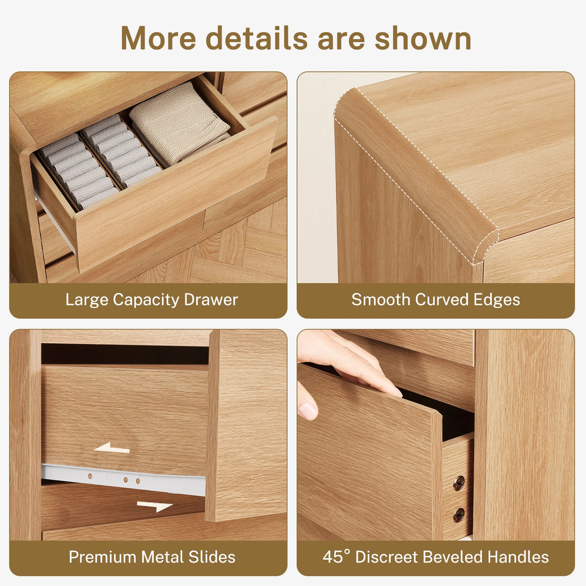 9 Drawer Dresser for Bedroom