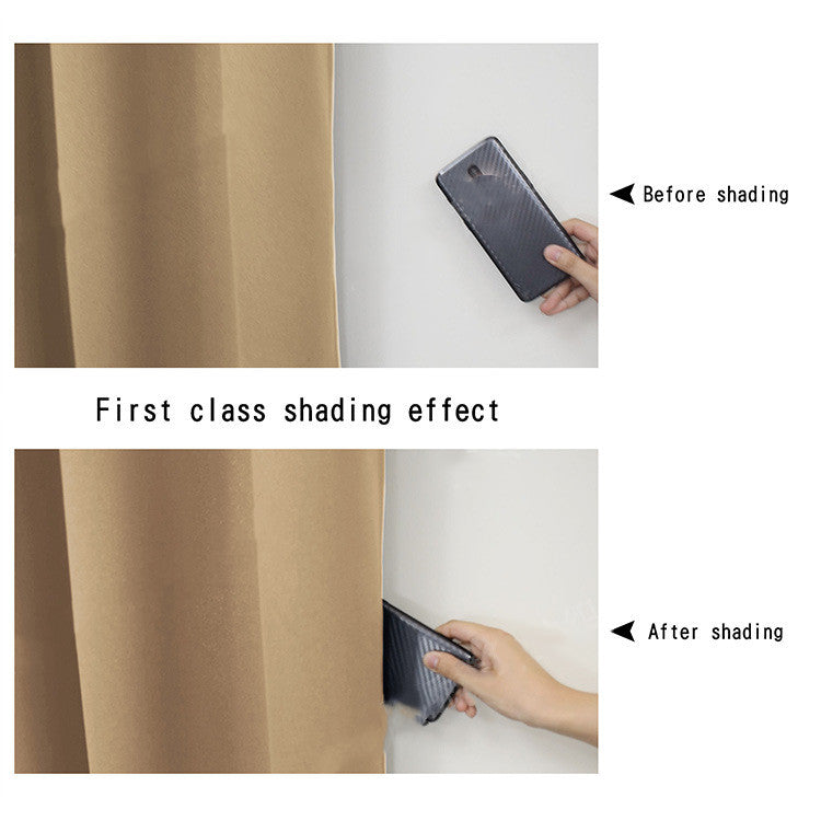 Black-Lined Blackout Curtain Panel