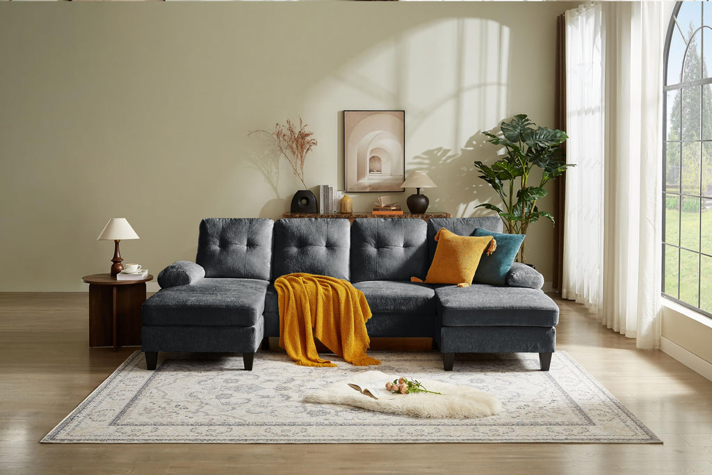 105" Sectional Sofa Couch