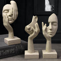 Modern Thinker Sculpture Set