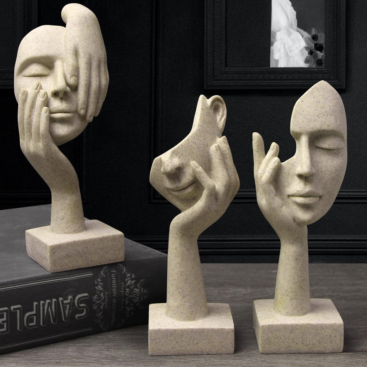 Modern Thinker Sculpture Set