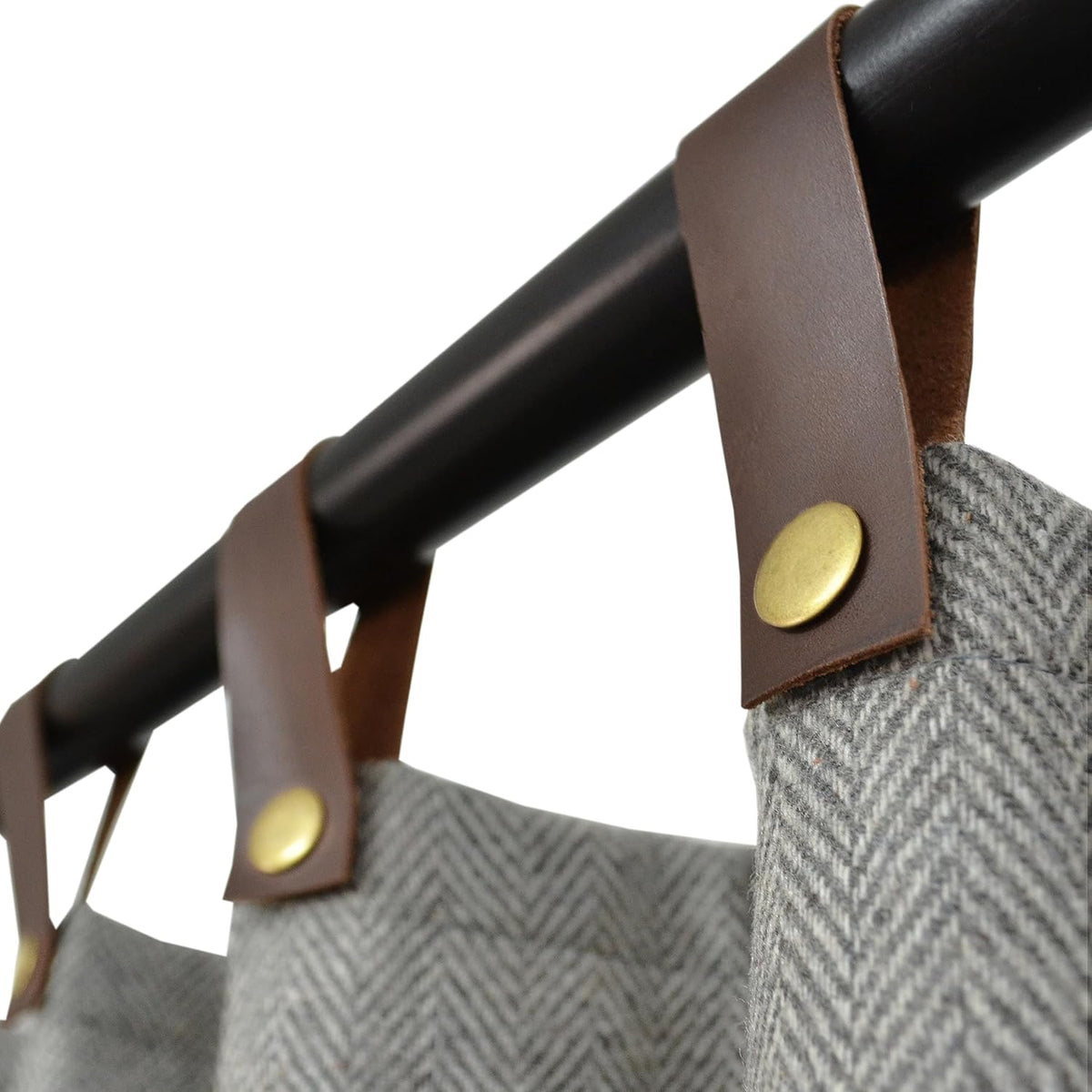 Chevron Wool Curtain Panel