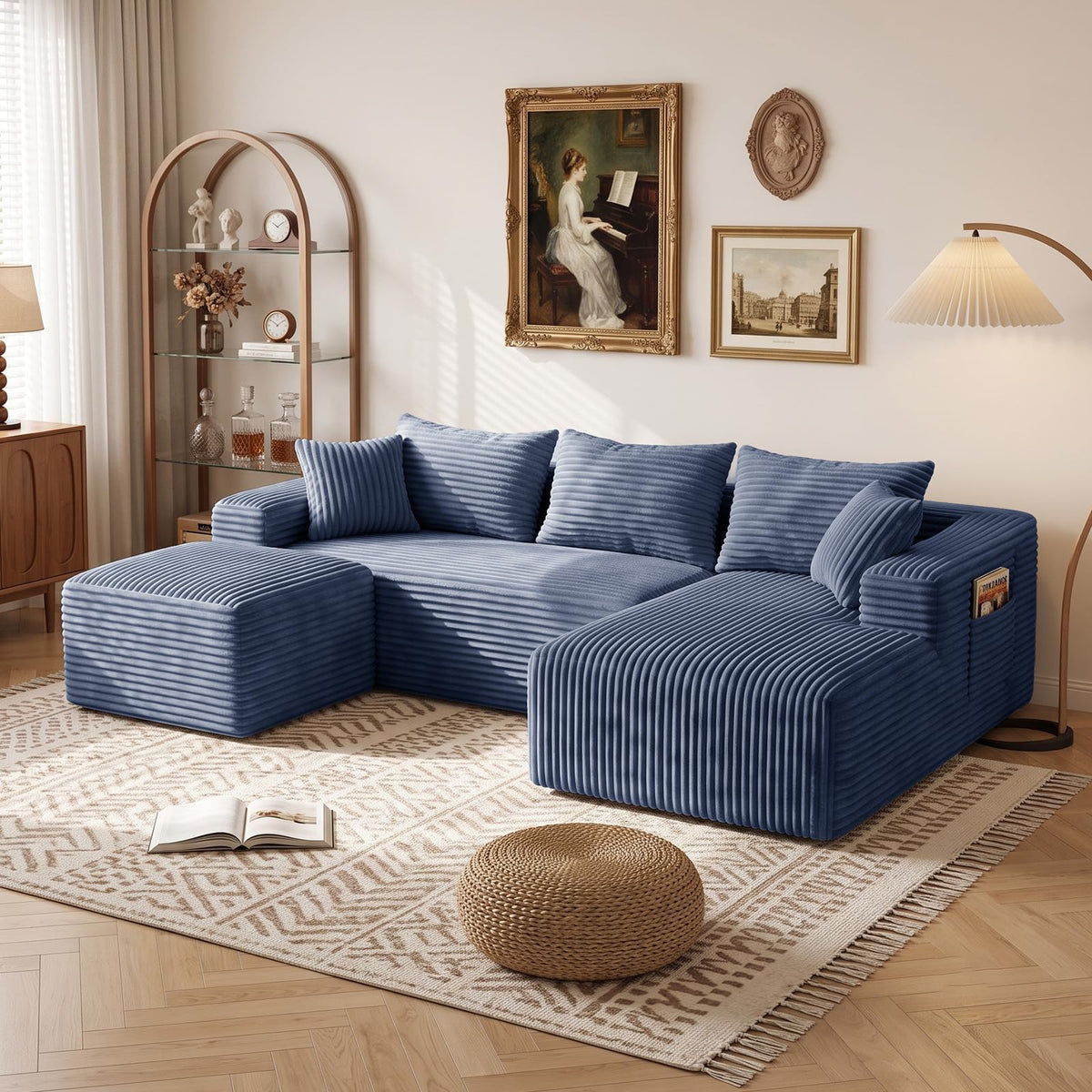 95" Boneless Couches for Living Room