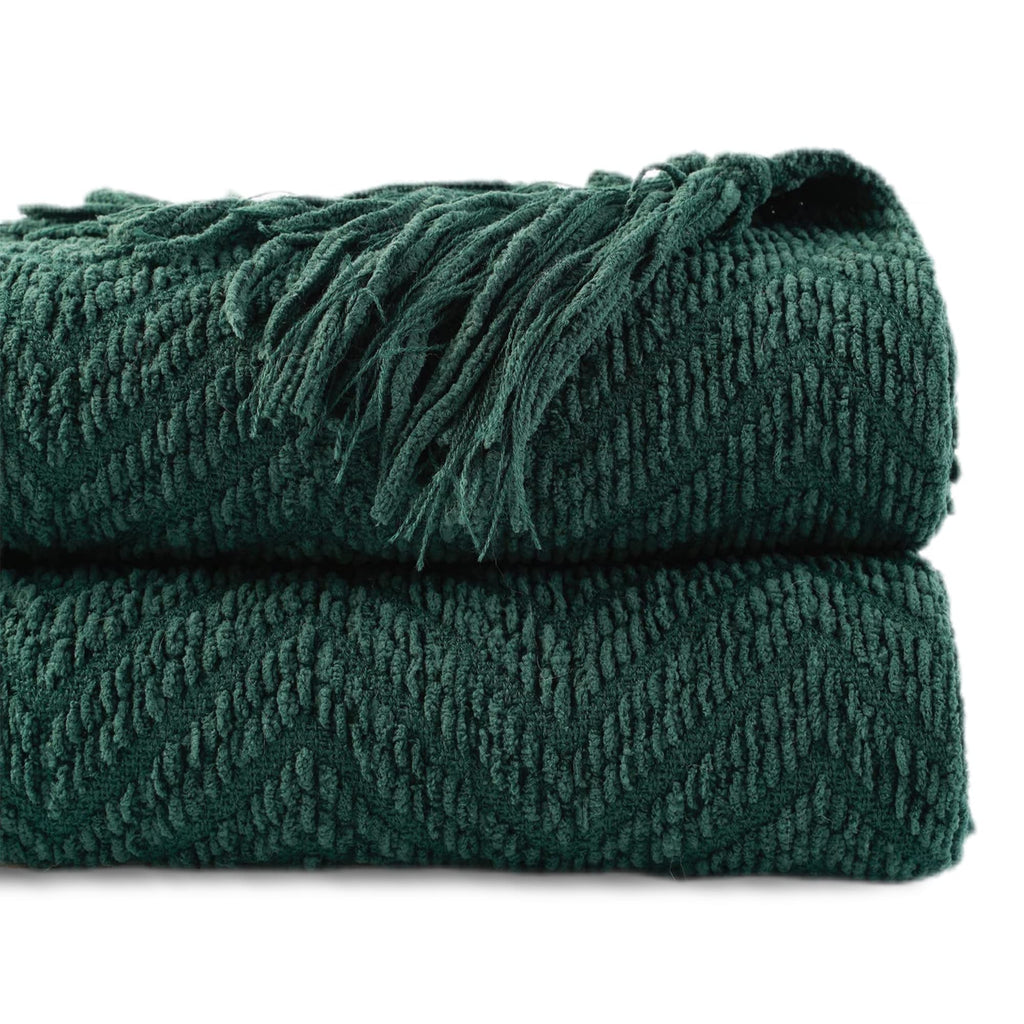 Knitted Throw Blanket