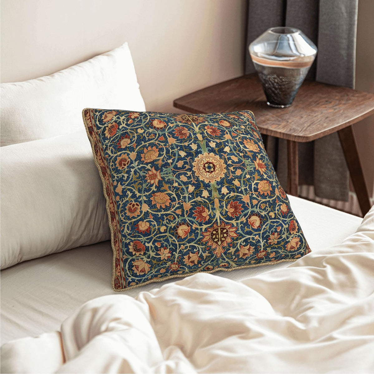 Velvet Animal & Floral Print Pillow Covers