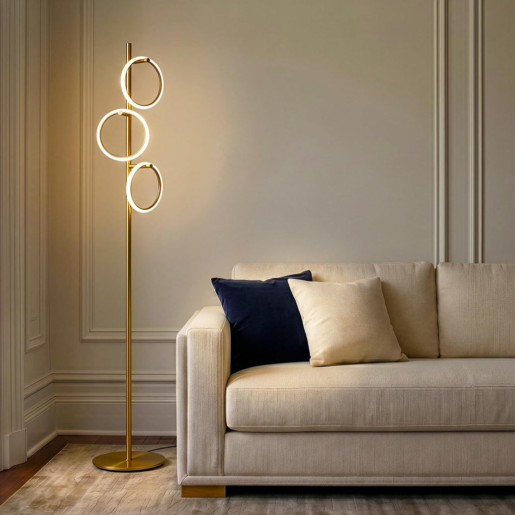 Saturn Three-Head LED Floor Lamp