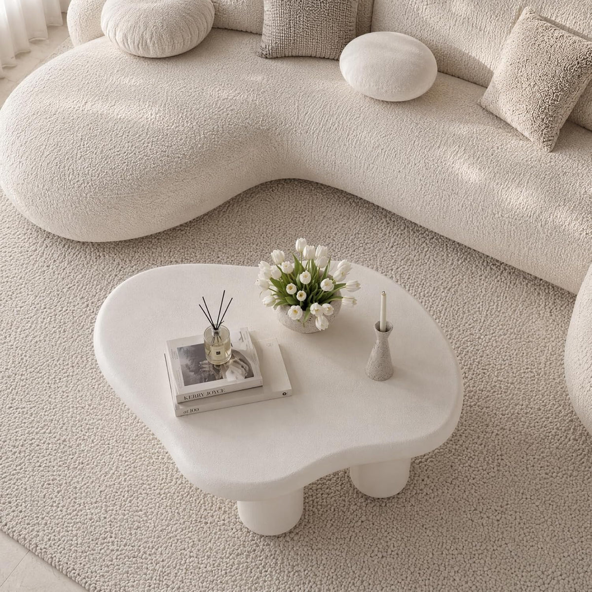 Cloud-Shaped Coffee Table
