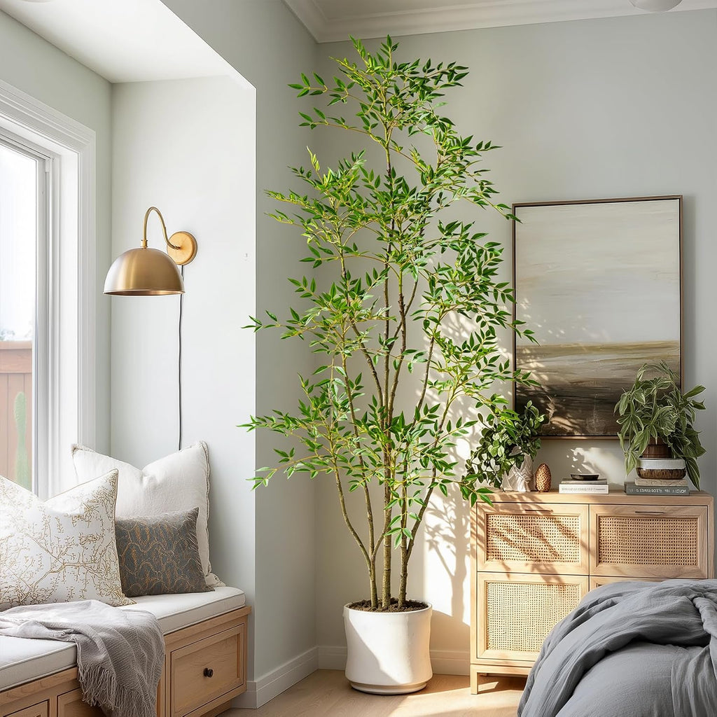 Faux Bamboo Tree in Pot
