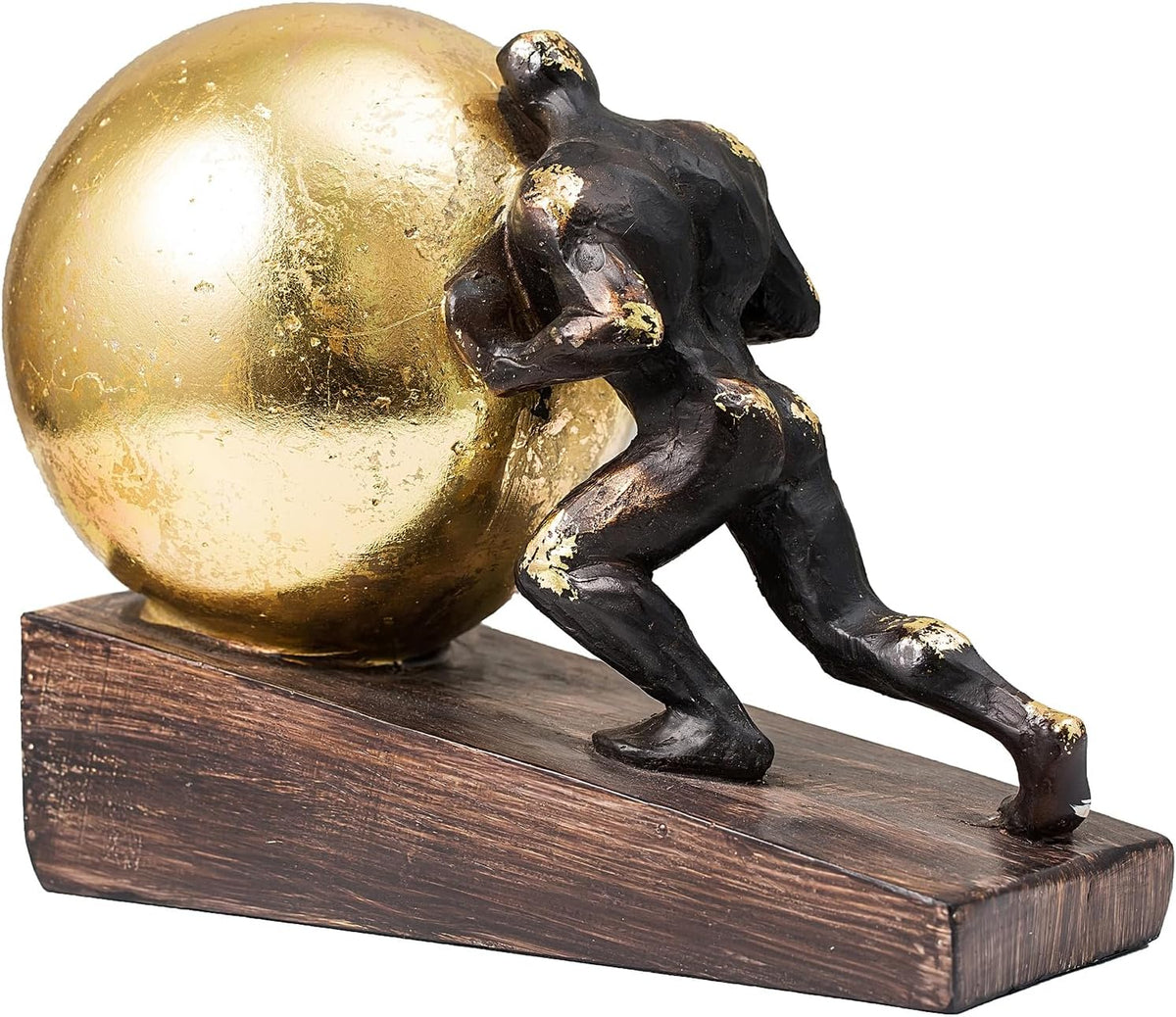Sisyphus Resin Sculpture