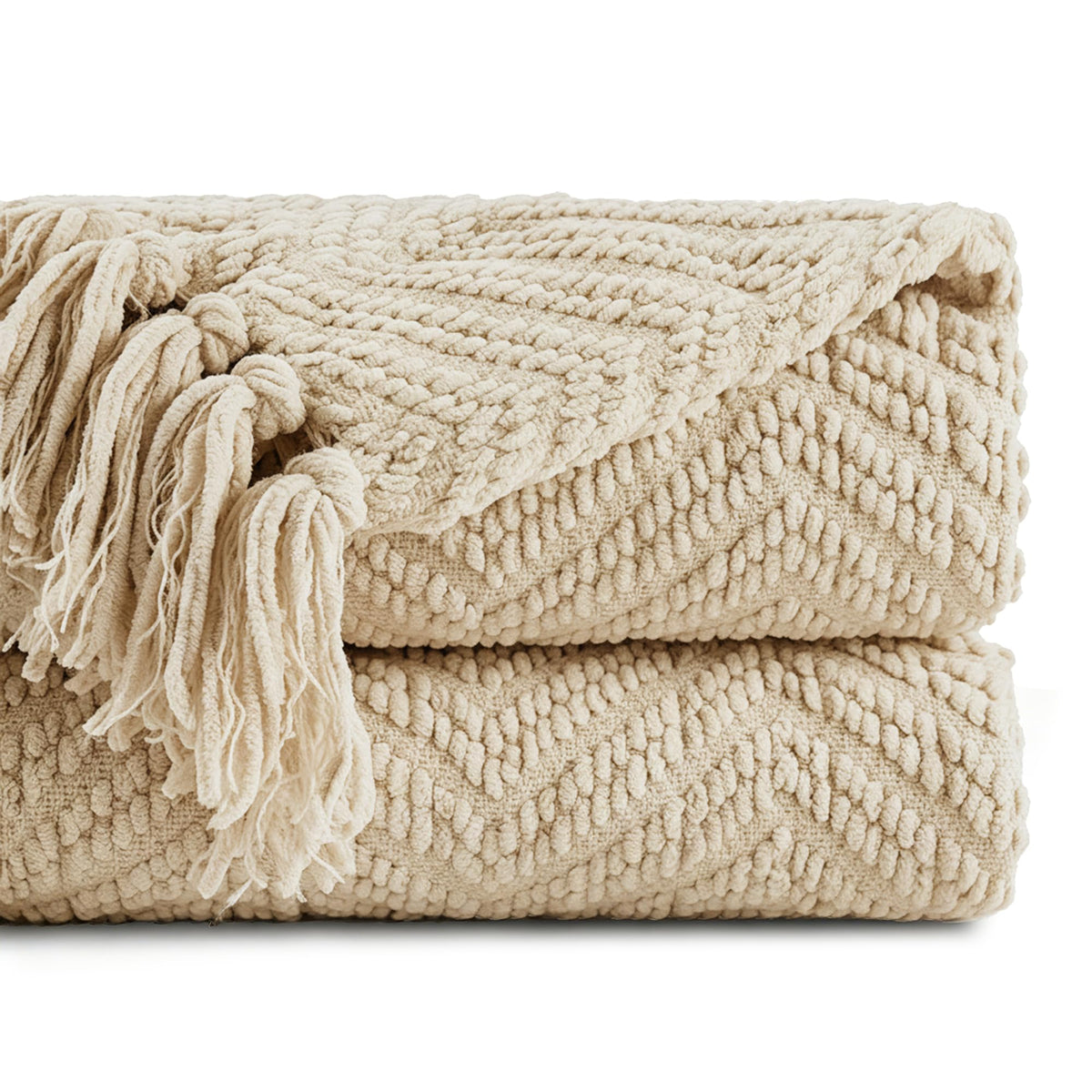Knitted Throw Blanket
