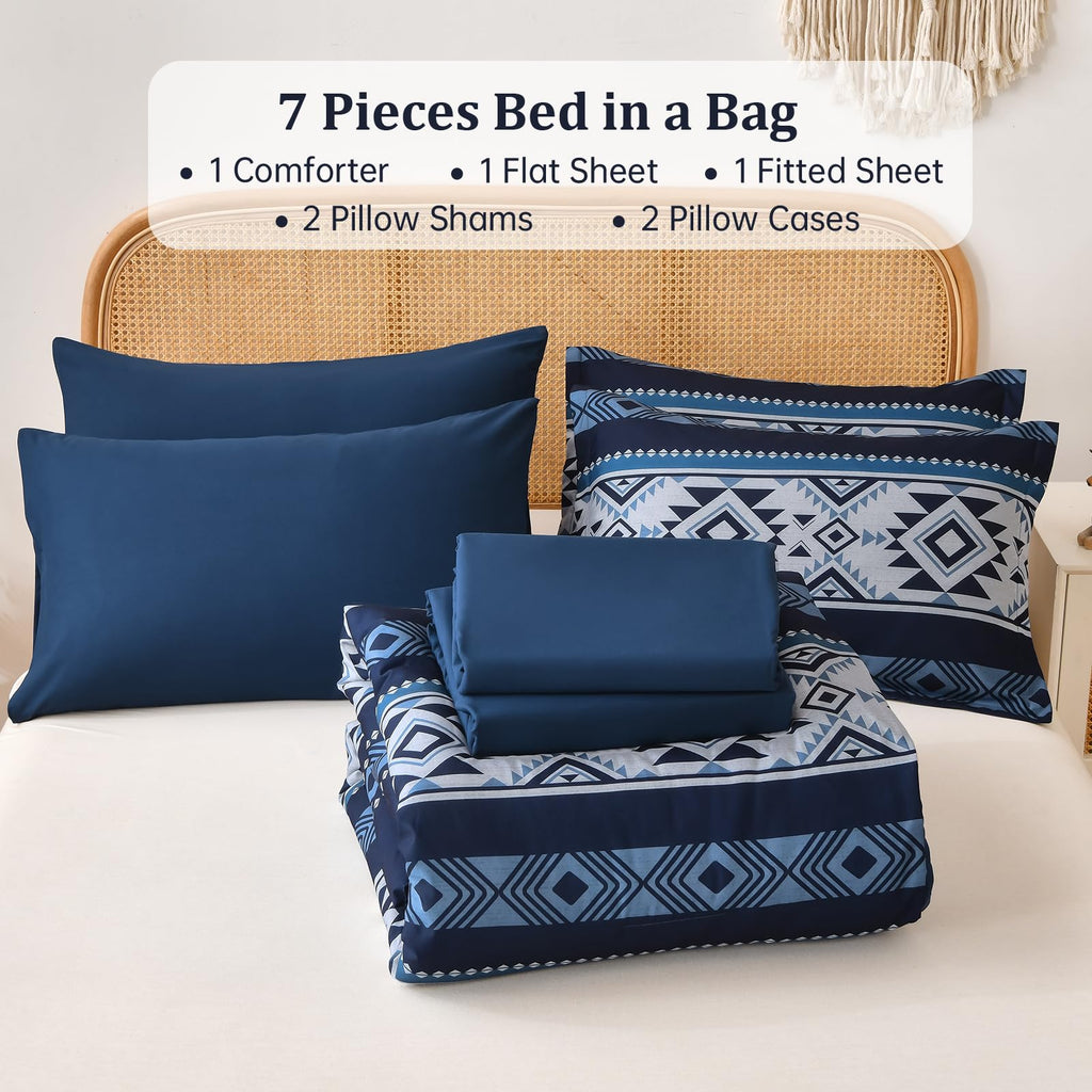 Boho Western Comforter Set