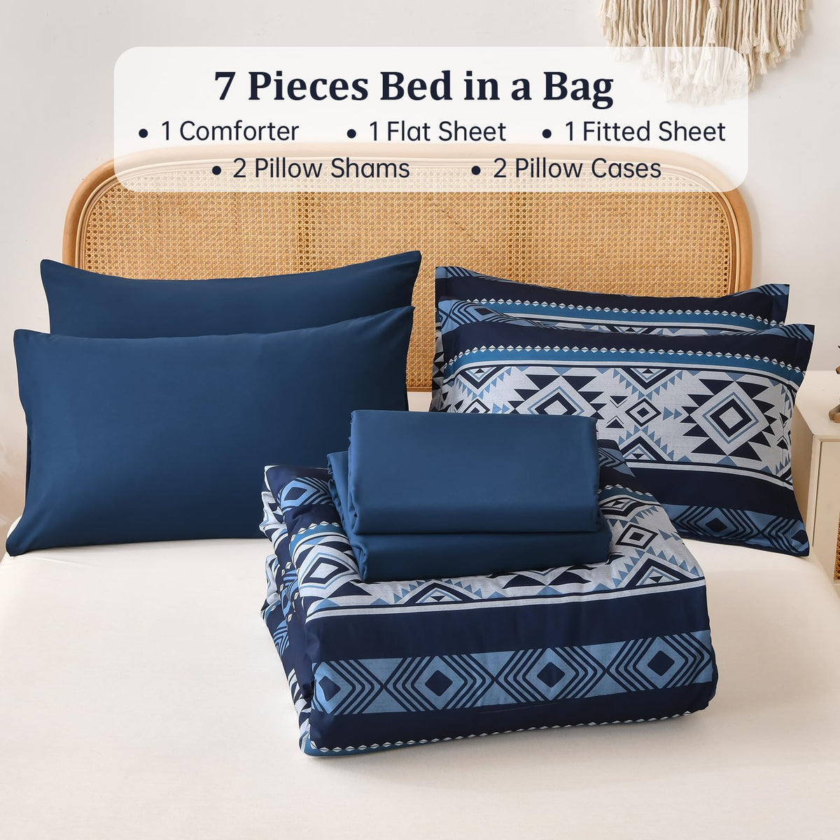 Boho Western Comforter Set