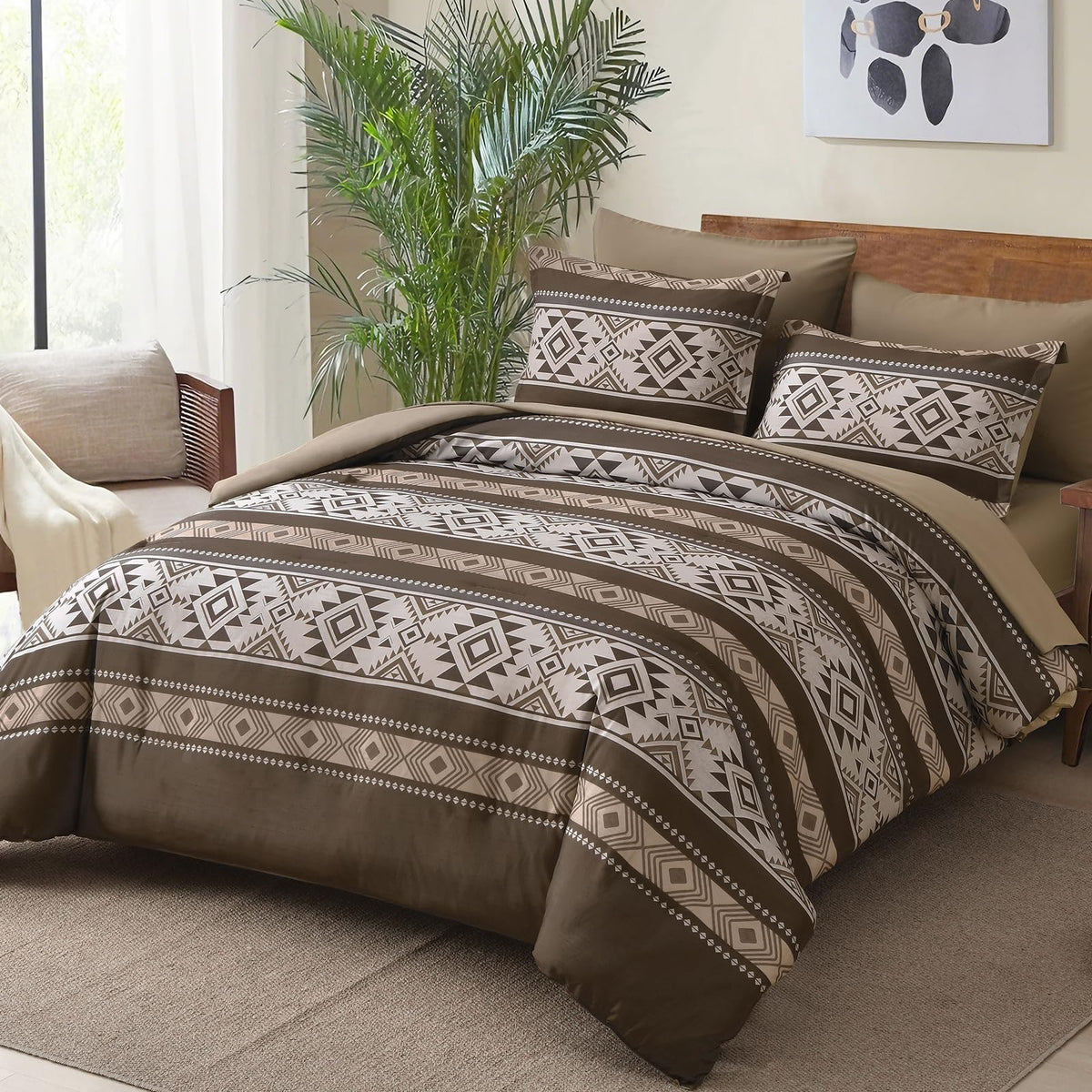 Boho Western Comforter Set