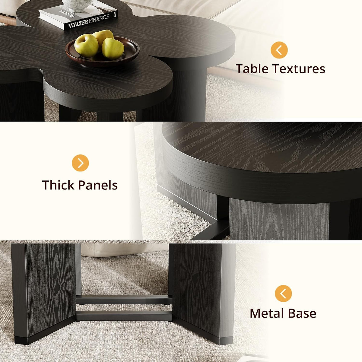 Butterfly Nesting Coffee Table