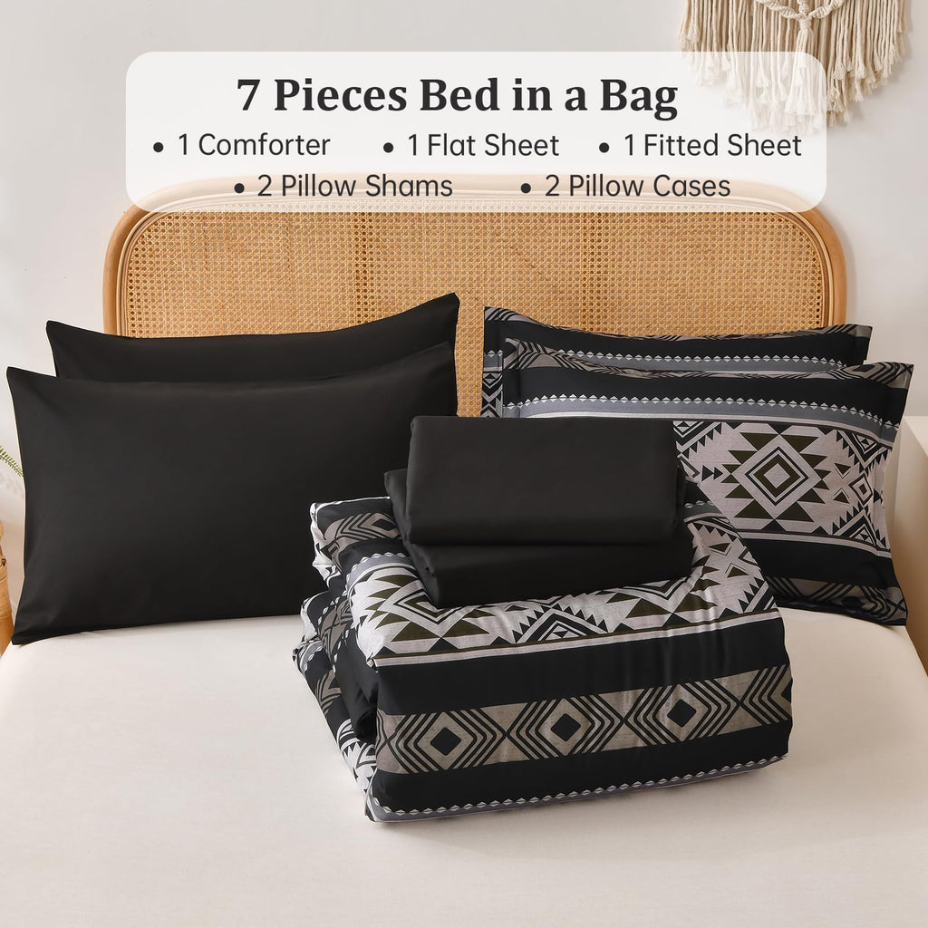 Boho Western Comforter Set