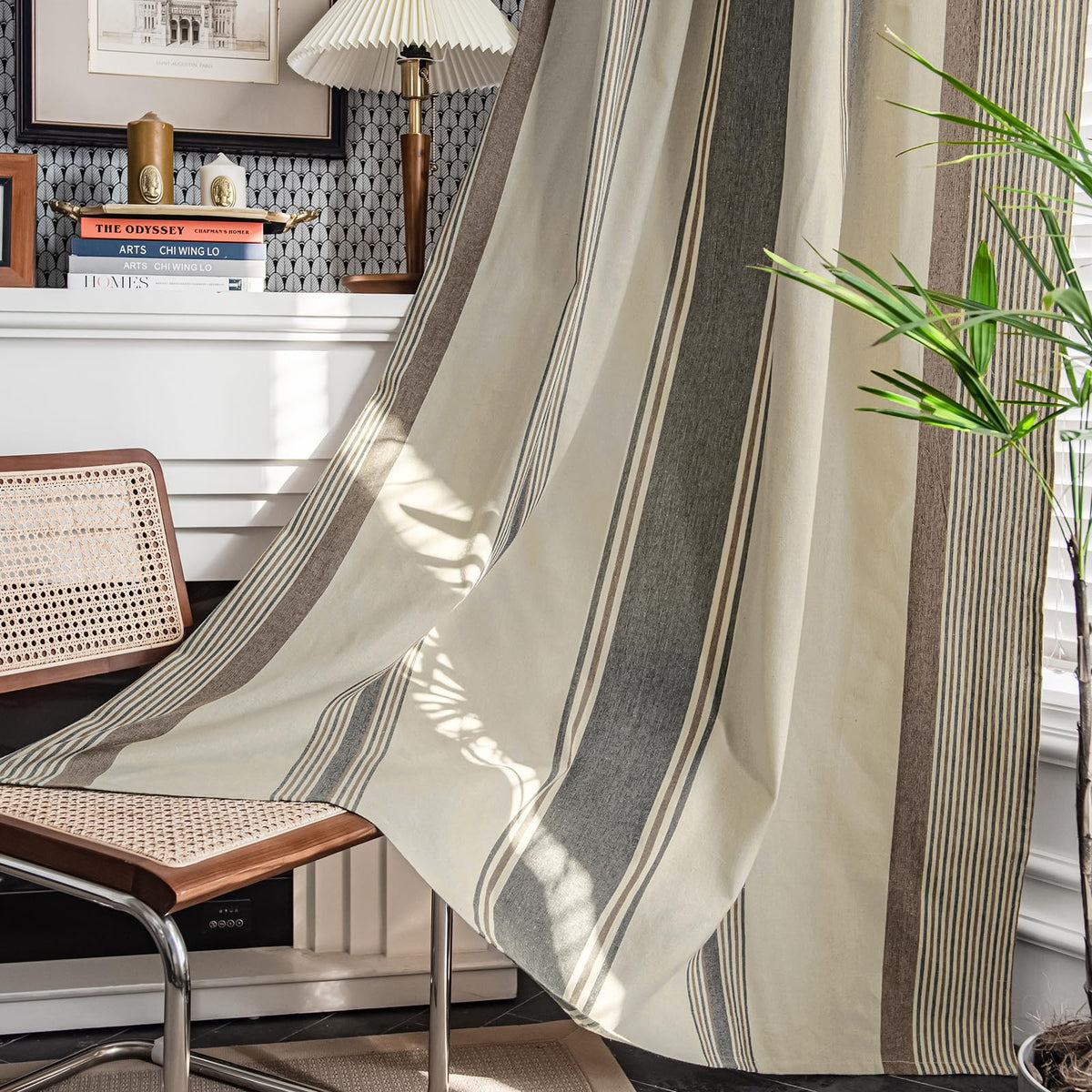 Boho Tassel Curtains, Set of Two