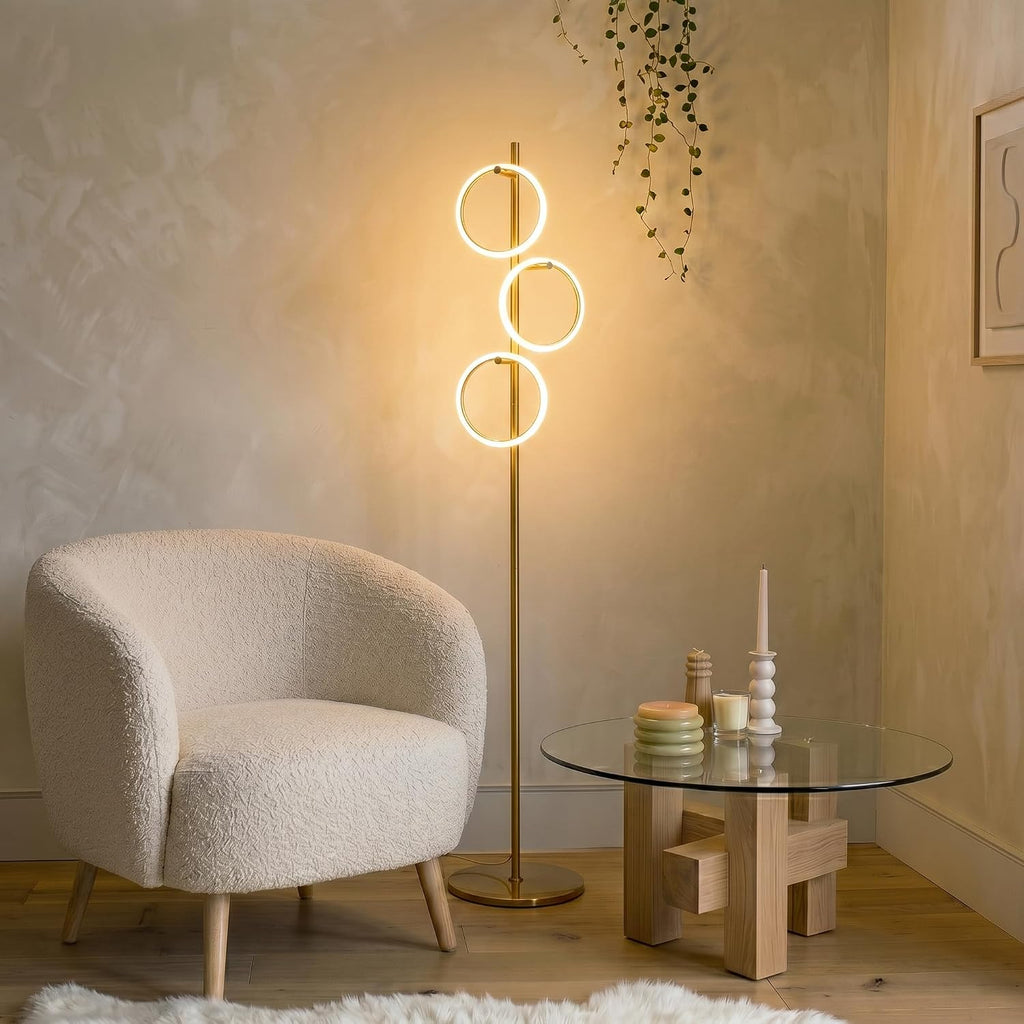 Saturn Three-Head LED Floor Lamp
