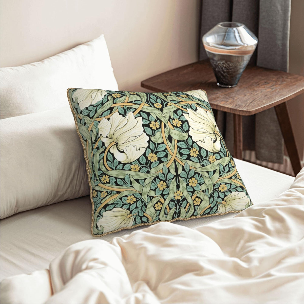 Velvet Animal & Floral Print Pillow Covers