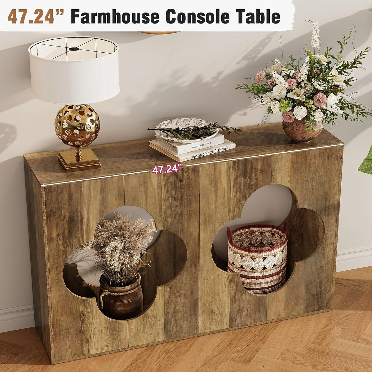 Arched Entryway Console Table
