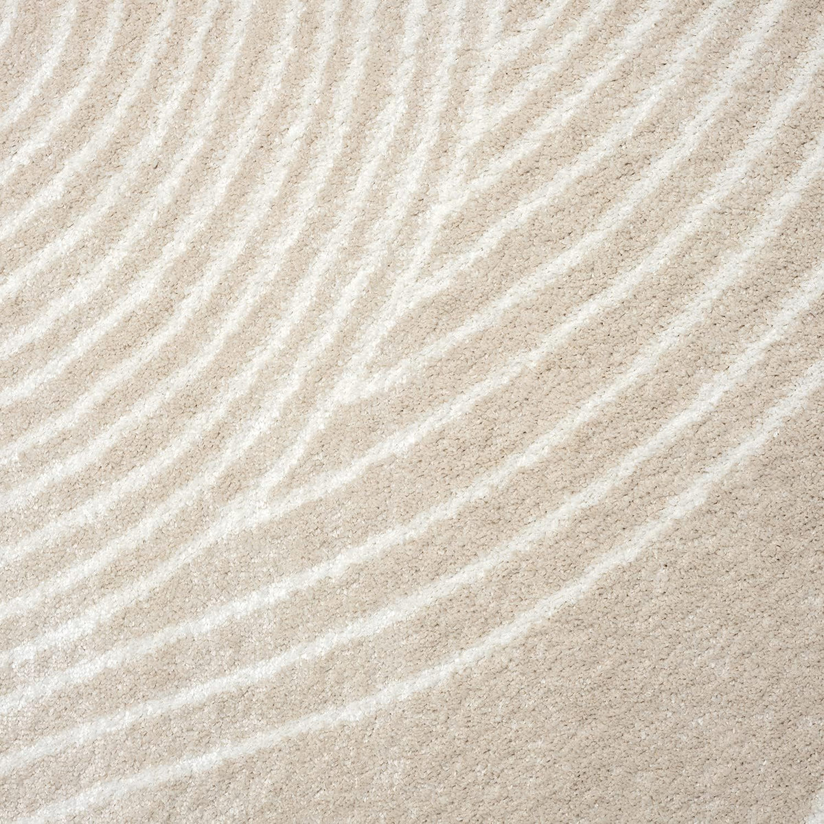 Abani Cream and Black Swirl Area Rug