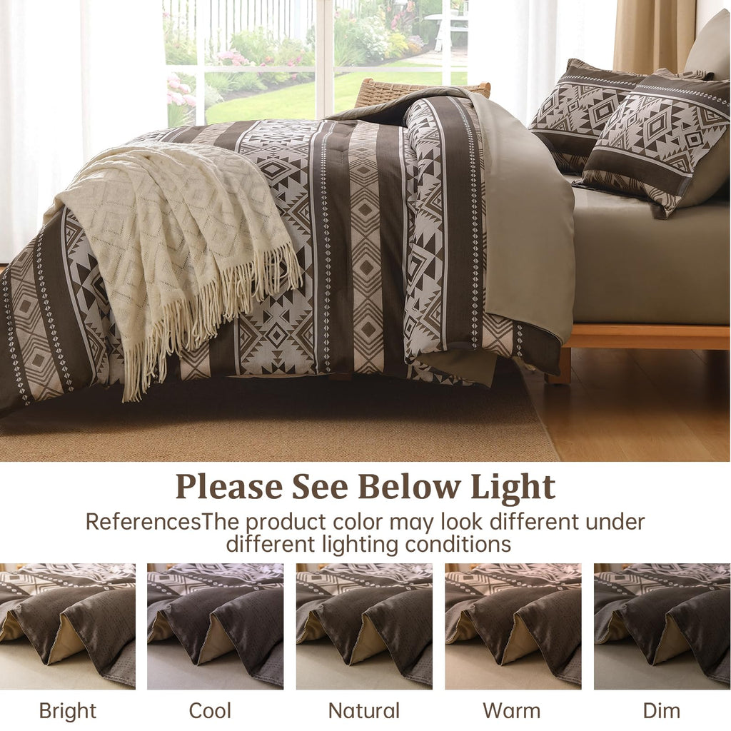 Boho Western Comforter Set
