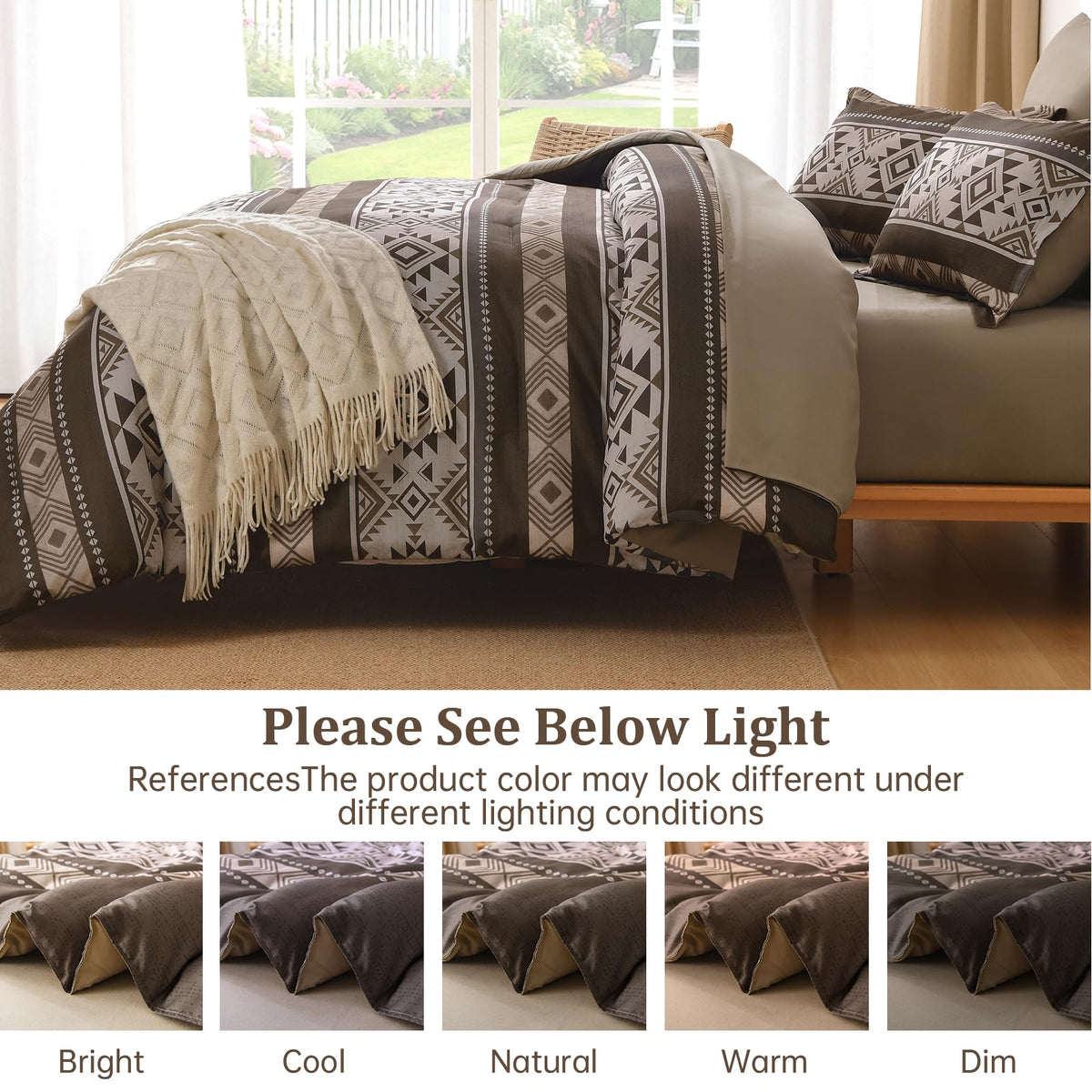 Boho Western Comforter Set