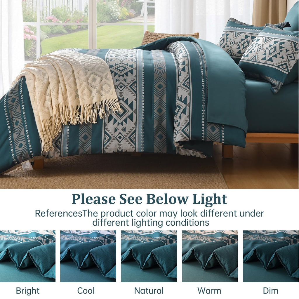 Boho Western Comforter Set