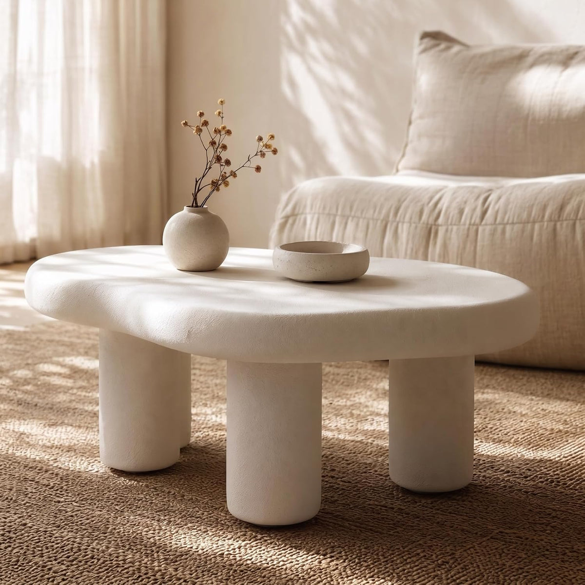 Cloud-Shaped Coffee Table