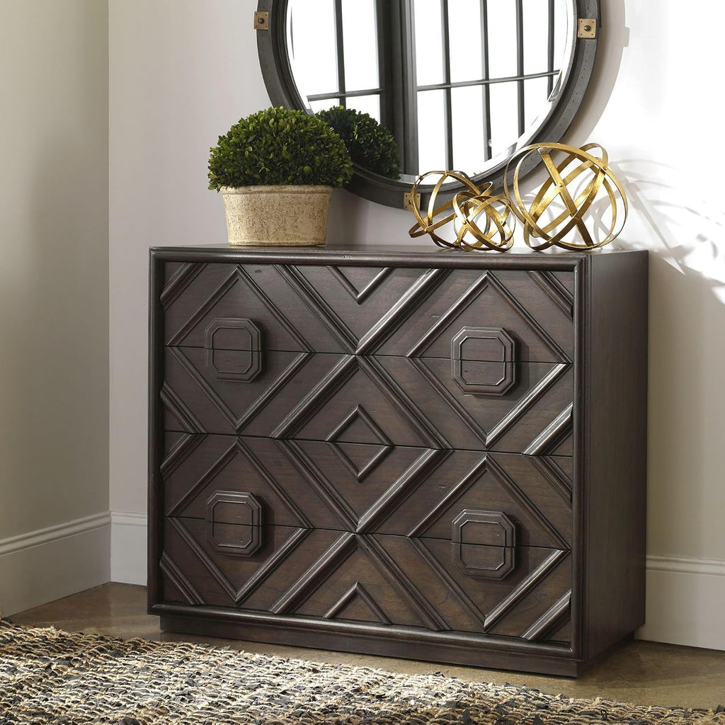 Mindra Four-Drawer Accent Chest